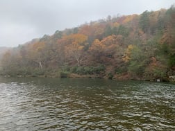 Fishing in Broken Bow, Oklahoma