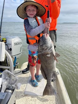 Black Drum Fishing in Houston, Texas