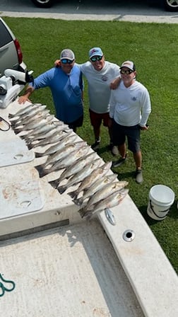 Speckled Trout Fishing in Fairfield, North Carolina