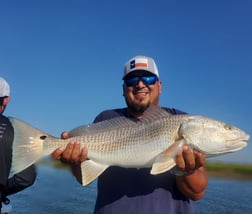 Redfish fishing in Charleston, South Carolina, USA