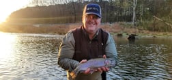 Fishing in Broken Bow, Oklahoma