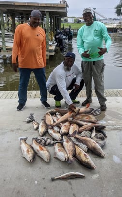 Speckled Trout / Spotted Seatrout Fishing in Sulphur, Louisiana