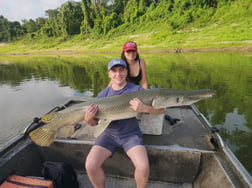 Fishing in Coldspring, Texas