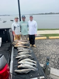 Black Drum, Redfish, Speckled Trout Fishing in Port Arthur, Texas