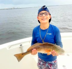 Redfish fishing in Biloxi, Mississippi, USA