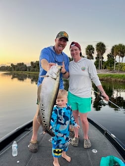 Clown Knifefish Fishing in Boca Raton, Florida