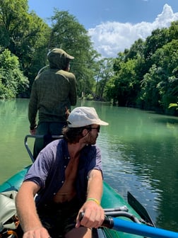 Carp fishing in Austin, Texas