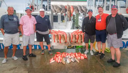 Triggerfish, Vermillion Snapper Fishing in Destin, Florida