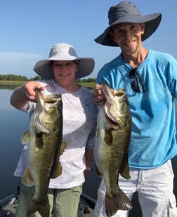 Largemouth Bass fishing in Kissimmee, Florida