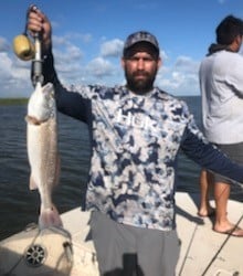 Redfish fishing in Matagorda, Texas