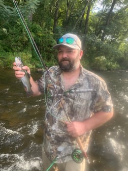 Rainbow Trout fishing in Broken Bow, Oklahoma