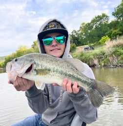 Fishing in Graford, Texas