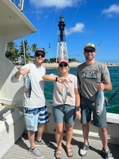 Skipjack Tuna Fishing in Pompano Beach, Florida