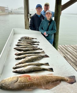 Fishing in Port O'Connor, Texas