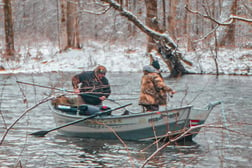 Rainbow Trout Fishing in Verona Beach, New York