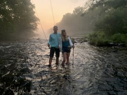 Fishing in Broken Bow, Oklahoma