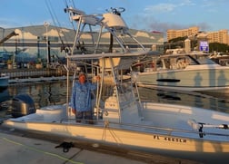 Almaco Jack, Cobia, Perch, Red Grouper, Vermillion Snapper Fishing in Destin, Florida