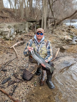 Steelhead Fishing in Washburn, Wisconsin