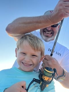 Black Drum, Redfish, Speckled Trout Fishing in Delacroix, Louisiana