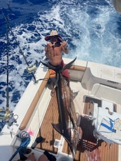 Fishing in Lihue, Hawaii