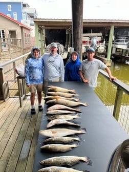 Fishing in Galveston, Texas