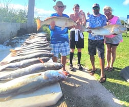 Redfish, Speckled Trout / Spotted Seatrout Fishing in South Padre Island, Texas