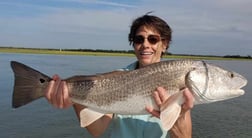 Redfish fishing in Charleston, South Carolina, USA