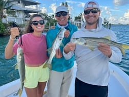 Snook fishing in Sarasota, Florida