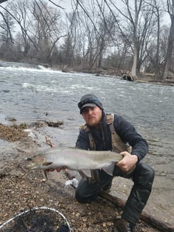 Rainbow Trout Fishing in Washburn, Wisconsin