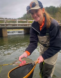 Rainbow Trout Fishing in Broken Bow, Oklahoma