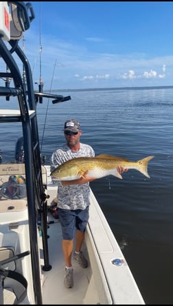 Redfish fishing in Wrightsville Beach, North Carolina