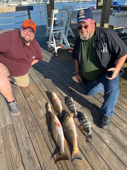 Redfish fishing in Orange Beach, Alabama