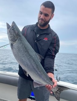 Lake Trout fishing in St. Joseph, Michigan