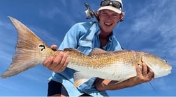 Redfish fishing in Oak Hill, Florida