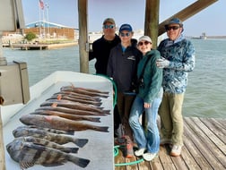 Fishing in Port O'Connor, Texas