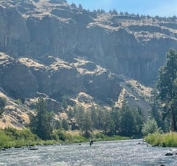 Fishing in Bend, Oregon