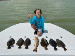 Redfish, Speckled Trout / Spotted Seatrout fishing in South Padre Island, Texas