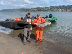 Fishing in Woodland, Washington