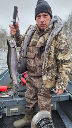 Steelhead Fishing in Verona Beach, New York