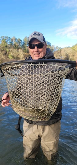 Rainbow Trout Fishing in Broken Bow, Oklahoma