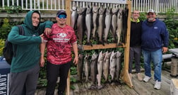 Fishing in Manistee, Michigan