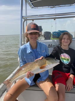 Redfish fishing in Rockport, Texas