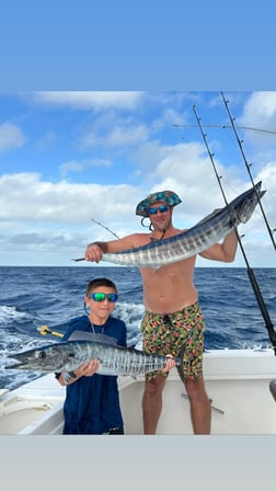 Amberjack, Kingfish, Mutton Snapper, Skipjack Tuna Fishing in Key West, Florida