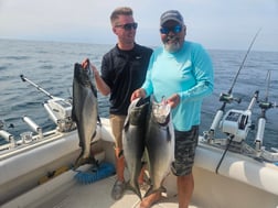 Chinook Salmon Fishing in Grand Haven, Michigan