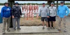 Fishing in Shell Beach, Louisiana