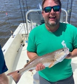 Redfish fishing in Beaufort, North Carolina