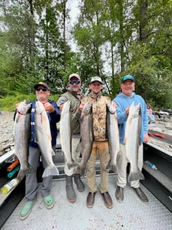 Steelhead fishing in Toledo, Washington