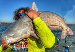 Blue Catfish Fishing in Dallas, Texas