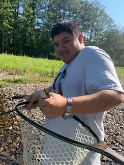 Fishing in Broken Bow, Oklahoma