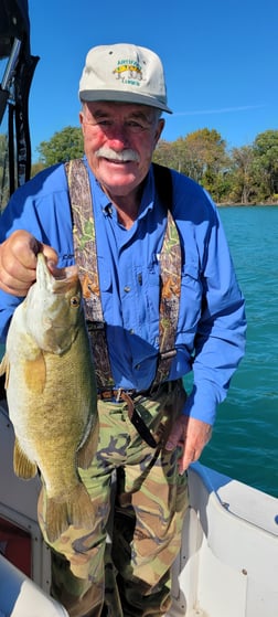 Smallmouth Bass fishing in Port Sanilac, Michigan